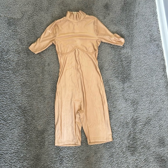 Nude brown color ROMPER - Picture 1 of 1